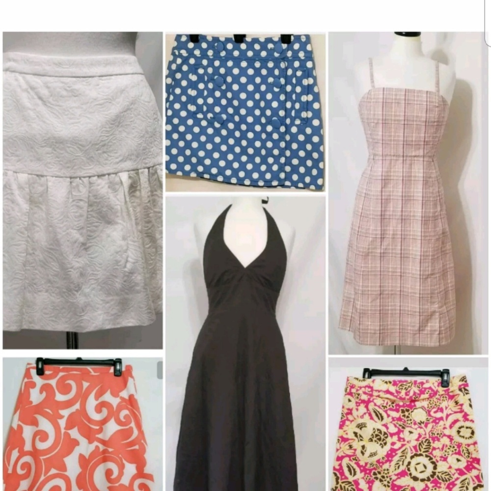 J Crew Skirts and Dresses Sz 6 Lot of 6